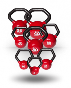 Body-Solid Vinyl Dipped Kettleball Set