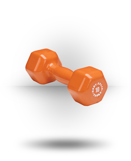 Body-Solid Vinyl Dumbbell Equipment 3 Body-Solid Vinyl Dumbbell Equipment
