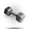 York Barbell Equipment Pro Hex Dumbbell With Cast Ergo Handle