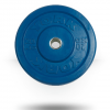 York Barbell Equipment Solid Rubber Training Color Bumper Plate (kg)