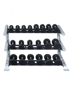 Body-Solid ProClubline 3 Tier Saddle Dumbbell Rack