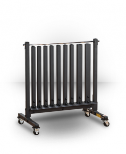 Body-Solid Equipment Vinyl Dumbbell Rack