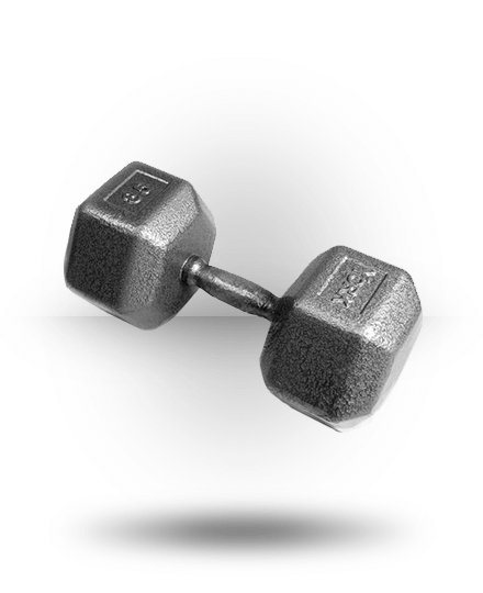 York Barbell Pro Hex Dumbbell With Cast Ergo Handle Equipment 3 York Barbell Pro Hex Dumbbell With Cast Ergo Handle Equipment