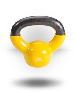 Body-Solid Equipment Vinyl Coated Kettlebell
