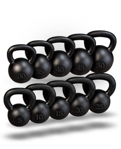 Body-Solid Iron Kettlebell Set