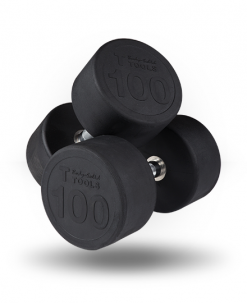 Body-Solid Equipment Rubber Pro-Style Dumbbell