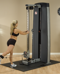 Body-Solid Equipment Pro Dual Adjustable Cable Column 12 Body-Solid Equipment Pro Dual Adjustable Cable Column