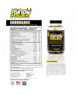 Ryno Power Supplements Endurance