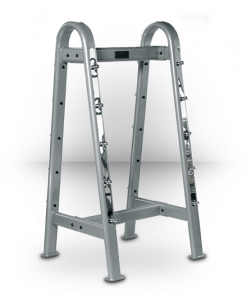 York Barbell ETS Fixed Straight And Curl Bar Rack