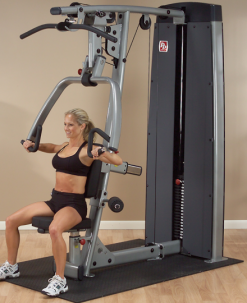 Body-Solid Equipment Pro Dual Vertical Press And Lat Station 9 Body-Solid Equipment Pro Dual Vertical Press And Lat Station