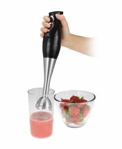 Kalorik Food + Nutrition Stainless Steel Stick Mixer + Mixing Cup