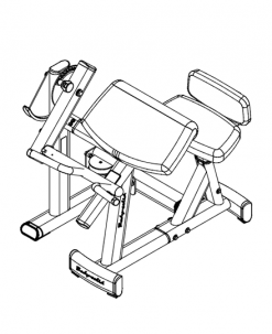 Body-Solid Equipment Pro Dual Bicep Tricep