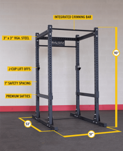 Body-Solid Power Rack SPR1000 Equipment