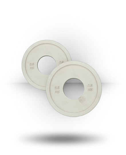 Vulcan Equipment V-Lock Olympic Rubber Discs - Pair 3 Vulcan Equipment V-Lock Olympic Rubber Discs - Pair