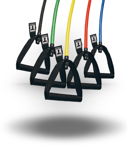 Body-Solid Equipment Variety Pack Of Resistance Tubes 3 Body-Solid Equipment Variety Pack Of Resistance Tubes