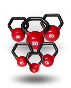 Body-Solid Vinyl Dipped Kettleball Set