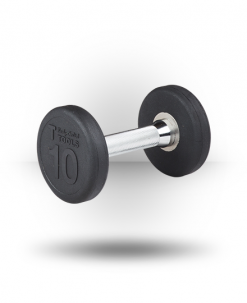 Body-Solid Rubber Pro-Style Dumbbell Set Equipment