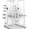 York Barbell Power Rack With Weight Storage