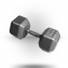 York Barbell Equipment Pro Hex Dumbbell With Cast Ergo Handle