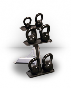 Body-Solid 3-Tier Kettlebell Rack