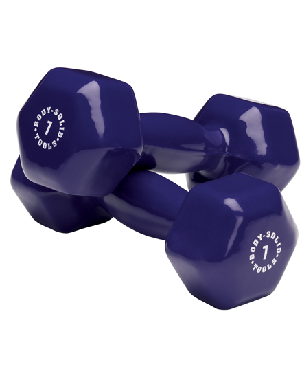 Body-Solid Vinyl Dumbbell Set Equipment 13 Body-Solid Vinyl Dumbbell Set Equipment