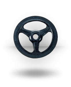 York Barbell Bumper Grip Cast Training Plate Equipment