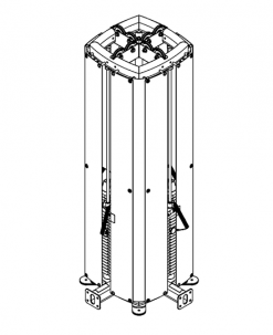 Body-Solid Pro Dual Multi-Stack Base Frame