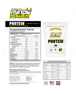 Ryno Power Supplements Protein Powder