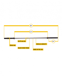 Body-Solid 4 Star Olympic Power Bar