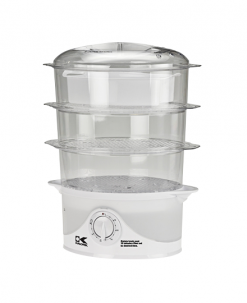 Kalorik Food + Nutrition 3-Tier Food Steamer