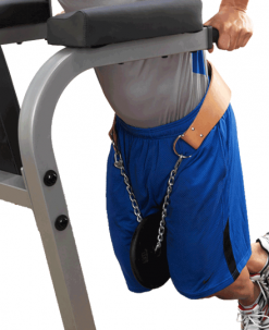 Body-Solid Leather Dip Belt Equipment
