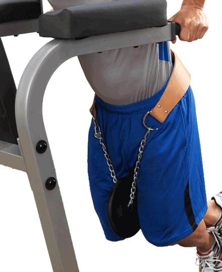 Body-Solid Leather Dip Belt Equipment 4 Body-Solid Leather Dip Belt Equipment