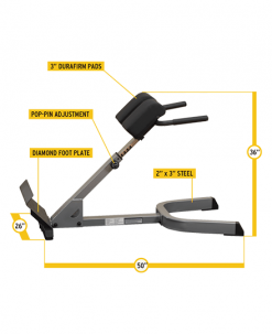 Powerline 45 Degree Back Hyperextension