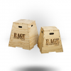 Rage Fitness Wood Puzzle Plyo Box Equipment