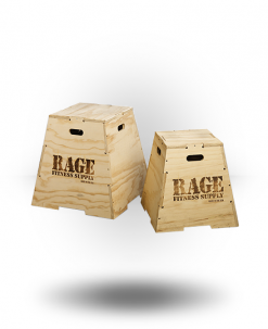 Rage Fitness Wood Puzzle Plyo Box Equipment