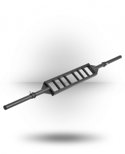 Xtreme Monkey Black Steel Swiss Bar - Straight