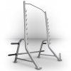 Bodycraft Squat Rack With Bar And Plate Storage