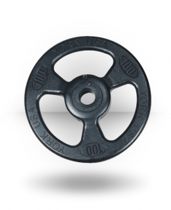 York Barbell Iso-Grip Steel Composite Olympic Plate Equipment