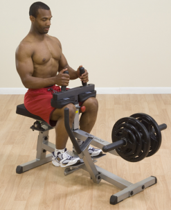 Body-Solid 2" X 3" Seated Calf Raise Machine