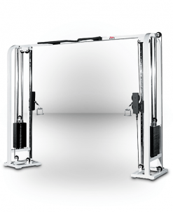 York Barbell Equipment Free Standing Selectorized Cable Crossover