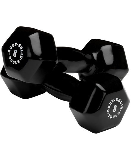 Body-Solid Vinyl Dumbbell Set Equipment 14 Body-Solid Vinyl Dumbbell Set Equipment