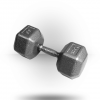 York Barbell Equipment Pro Hex Dumbbell With Cast Ergo Handle