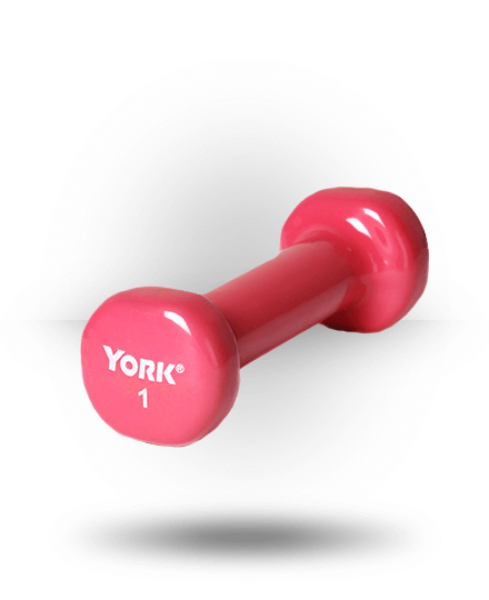 York Barbell Equipment Vinyl Fitbell 3 York Barbell Equipment Vinyl Fitbell