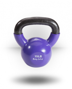 Body-Solid Equipment Vinyl Coated Kettlebell