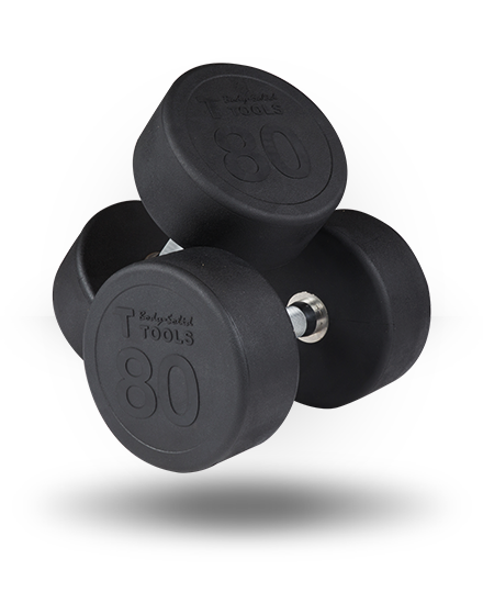 Body-Solid Rubber Pro-Style Dumbbell 4 Body-Solid Rubber Pro-Style Dumbbell