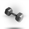 York Barbell Pro Hex Dumbbell With Cast Ergo Handle