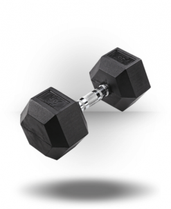 Body-Solid Equipment Rubber Coated Hex Dumbbell