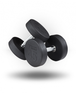 Body-Solid Equipment Rubber Pro-Style Dumbbell