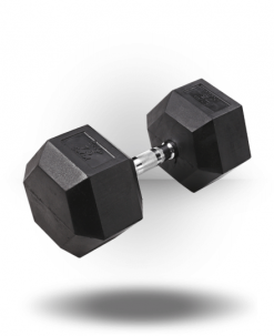 Body-Solid Equipment Rubber Coated Hex Dumbbell