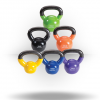 Body-Solid Vinyl Coated Kettlebell Set Equipment